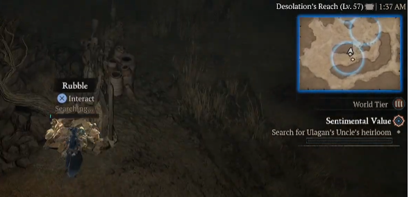 Search for Ulagan's Uncle's heirloom - Diablo 4