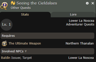 FFXIV Seeing the Cieldalaes