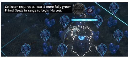Show seed growth state