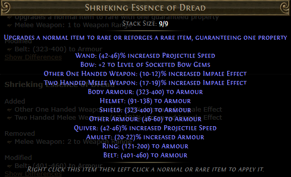 Shrieking Essence of Dread
