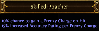 Skilled Poacher PoE