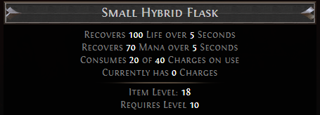 Small Hybrid Flask