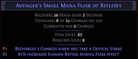 Small Mana Flask