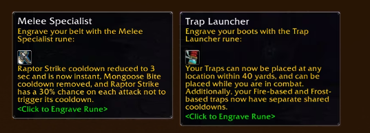 WoW SoD Hunter New Runes Phase 2