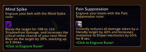 WoW SoD Priest New Runes Phase 2