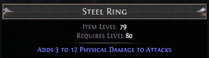 Steel Ring