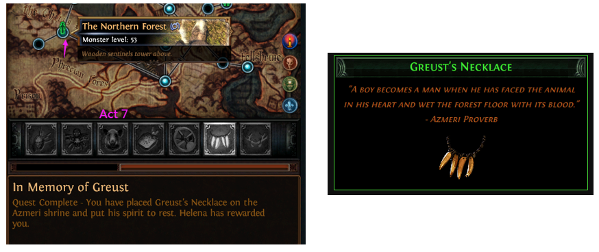 Take Greust's Necklace