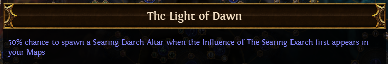 The Light of Dawn PoE