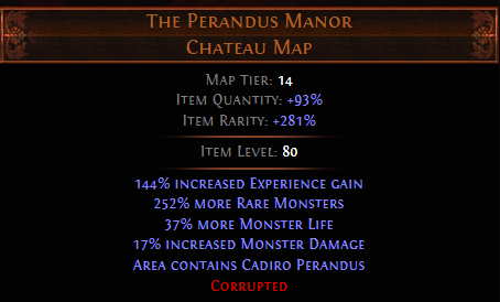 The Perandus Manor PoE