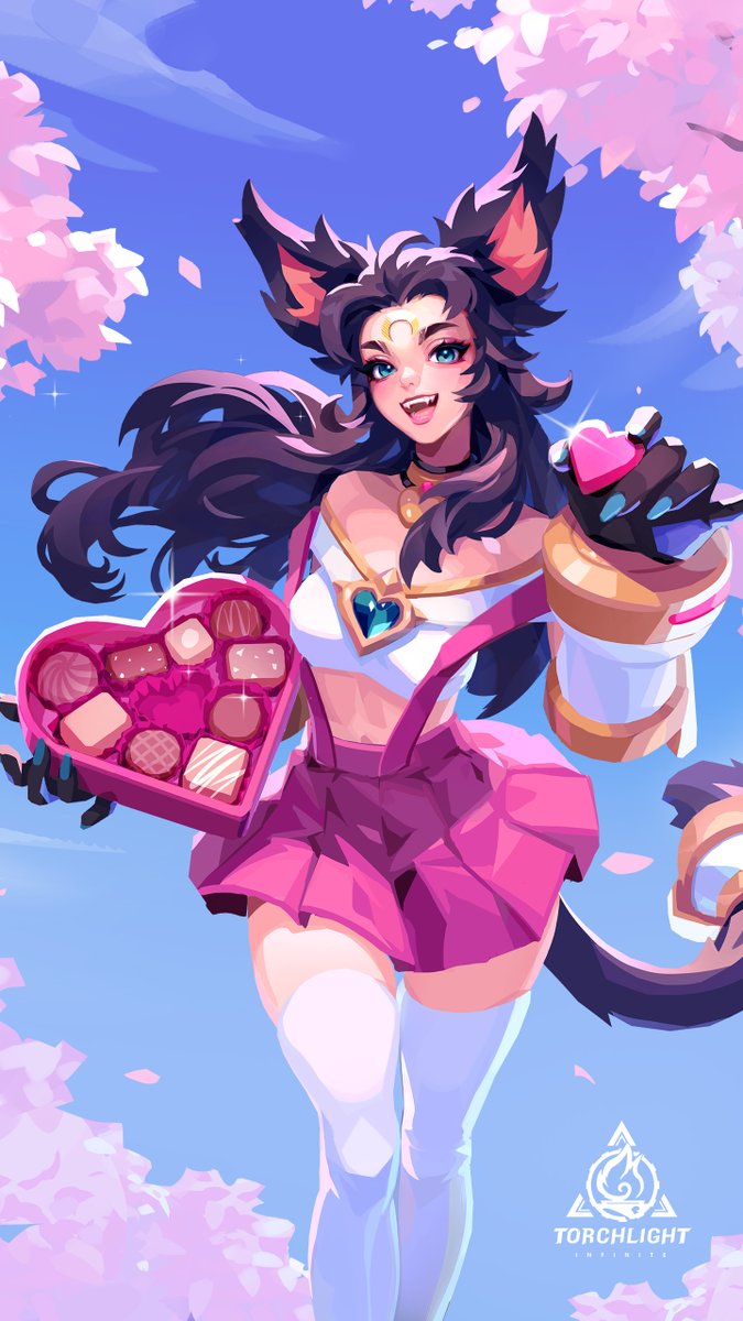 Torchlight Infinite Happy Valentine's Day Wallpaper