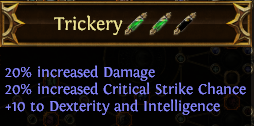 Trickery PoE