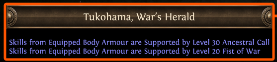 Tukohama, War's Herald