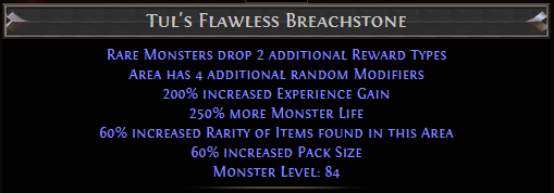 Tul's Flawless Breachstone PoE