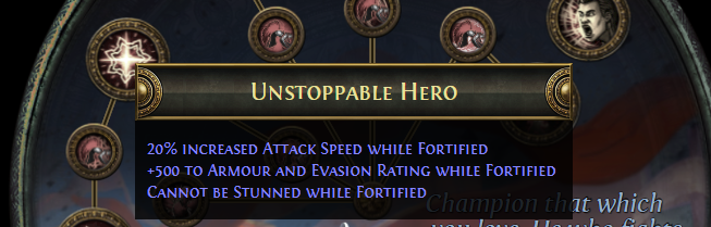 Unstoppable Hero