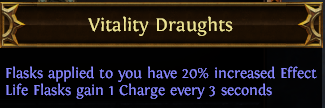 Vitality Draughts PoE