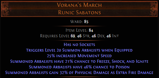 Vorana's March PoE