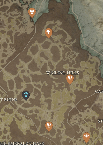 Diablo 4 Wailing Hills Altar of Lilith