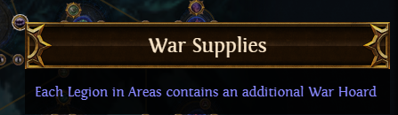 War Supplies PoE