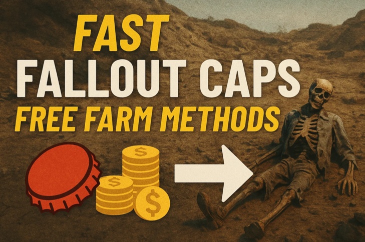 10 fast fallout 76 caps free farm methods
