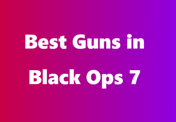Best Guns in Black Ops 7