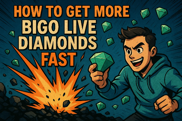 How to get more Bigo Live Diamonds fast