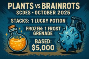 plants vs brainrots codes october 2025