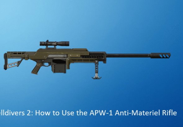 Helldivers 2: How to Use the APW-1 Anti-Materiel Rifle