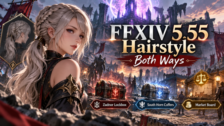 FFXIV 5.55 Hairstyle