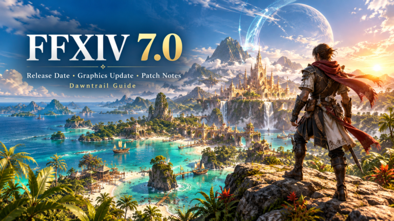 FFXIV 7.0 Release Date, Graphics Update & Patch Notes (Dawntrail Guide)