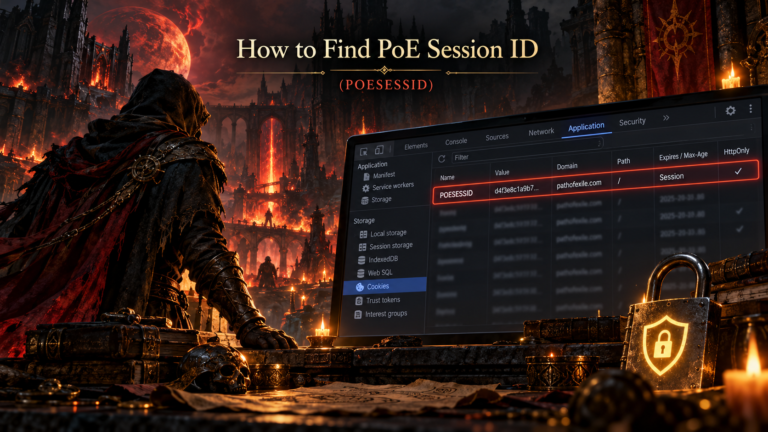 How to Find PoE Session ID (POESESSID)