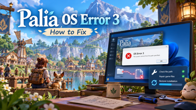 Palia The System Cannot Find the Path Specified (OS Error 3): How to Fix