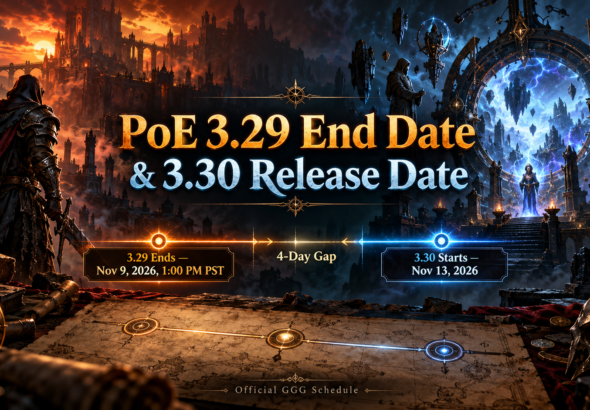 PoE 3.29 End Date and 3.30 Release Date