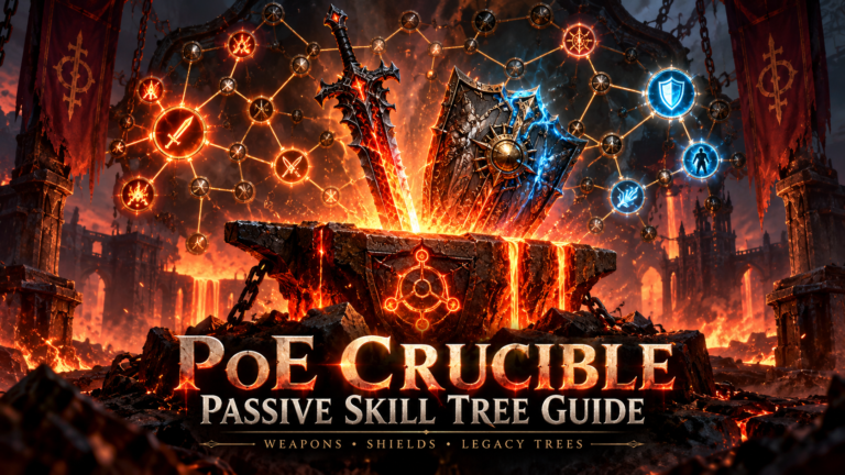 PoE Crucible Passive Skill Tree Guide