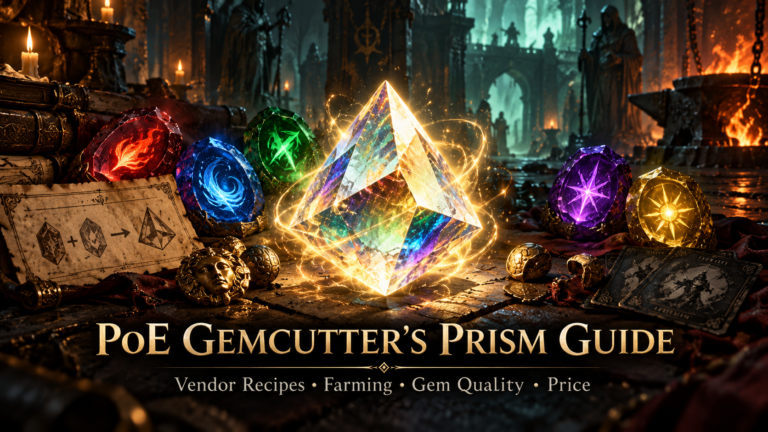 PoE Gemcutter's Prism Guide