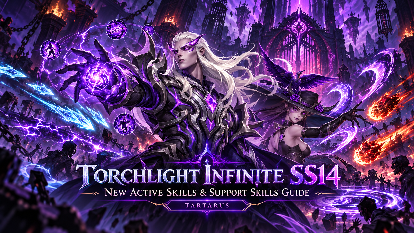 Torchlight Infinite Tartarus SS14 New Active Skills & Support Skills Guide