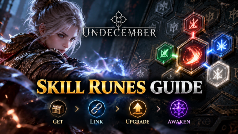 UNDECEMBER Skill Runes Guide