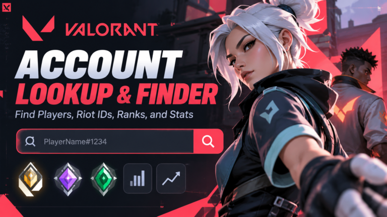 Valorant Account Lookup & Finder Guide
